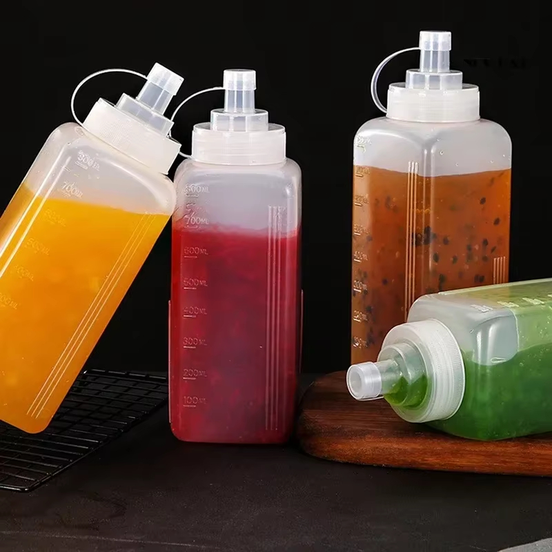 Sauce Squeeze Bottle - Large Diameter Plastic Squeeze Sauce Bottle