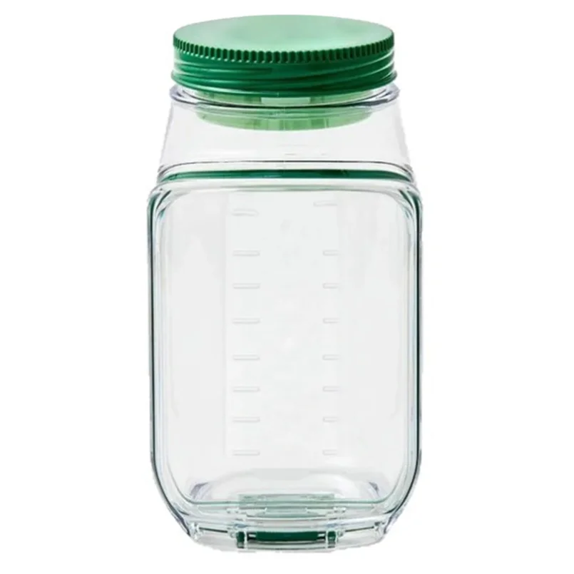 Meal Prep Glass - 2026 New Portable Plastic Salad Pod