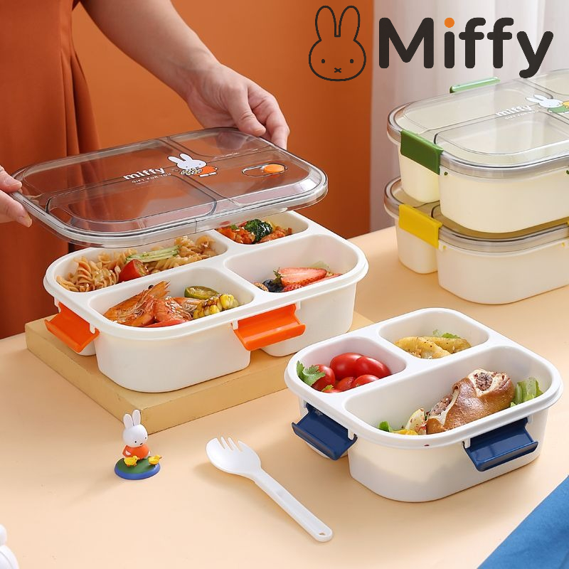 Meal Prep No Microwave - Kawaii Miffy Cartoon Bento Lunch Box