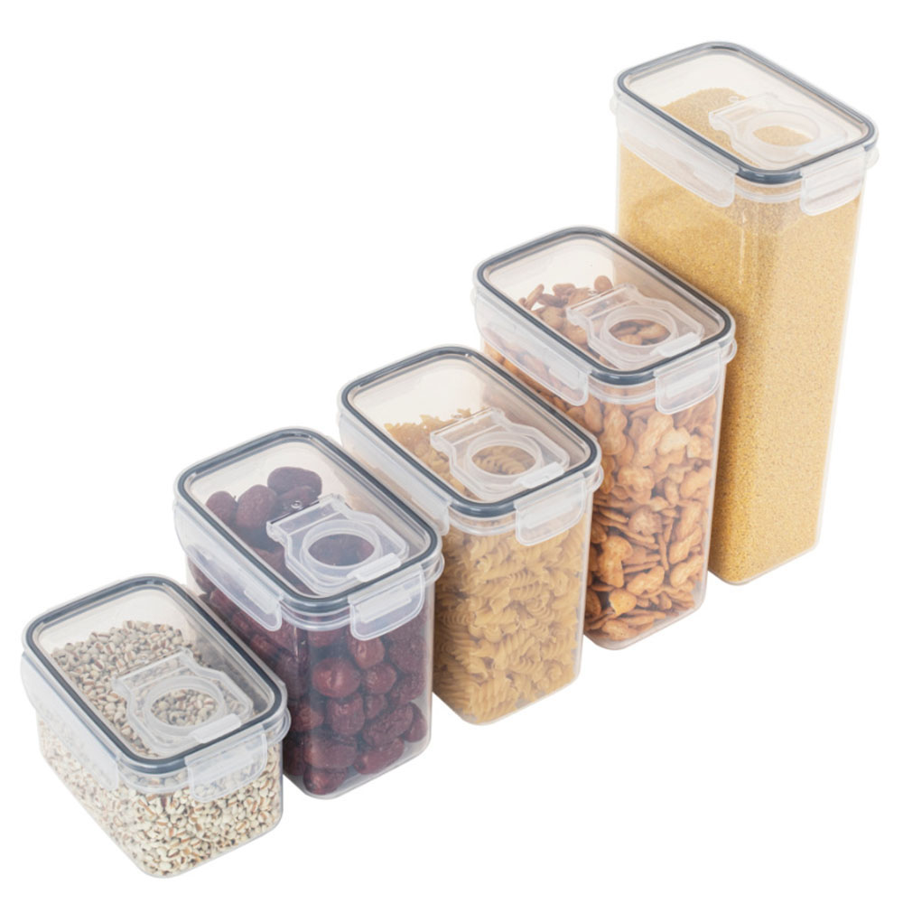 Meal Prep Jar - Sealed Plastic Food Storage Box Cereal