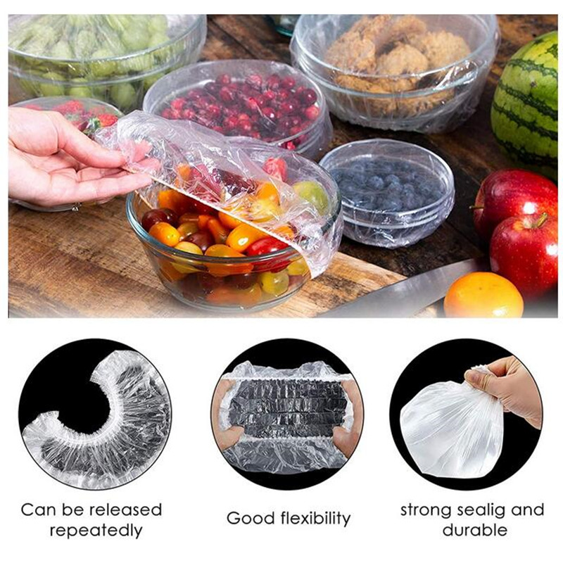 Stretch Bowl Covers, Plastic F - огляд і ціна Meal Prep Wraps
