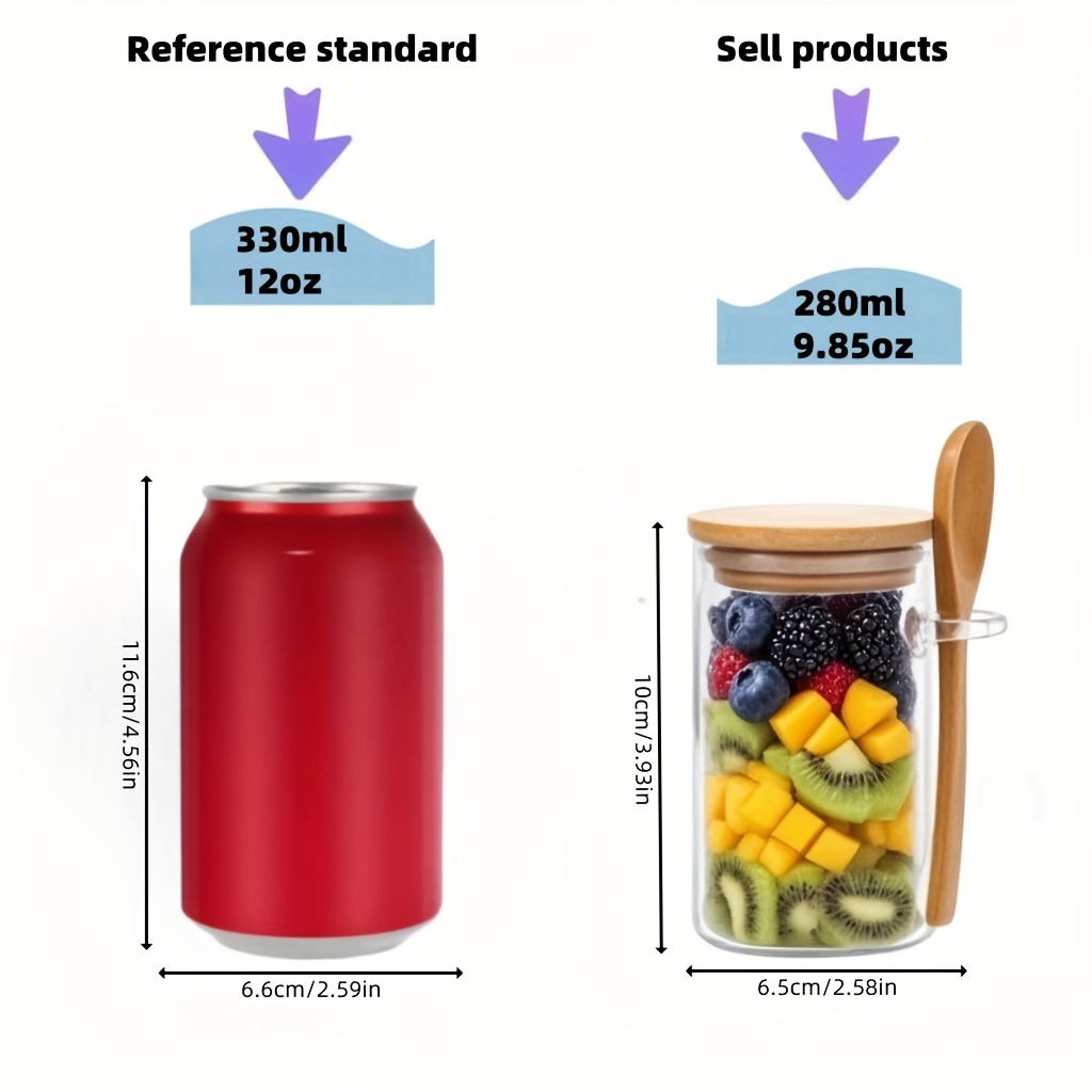 4/8/12Pcs, Oatmeal Breakfast C - огляд і ціна Meal Prep Yogurt Containers