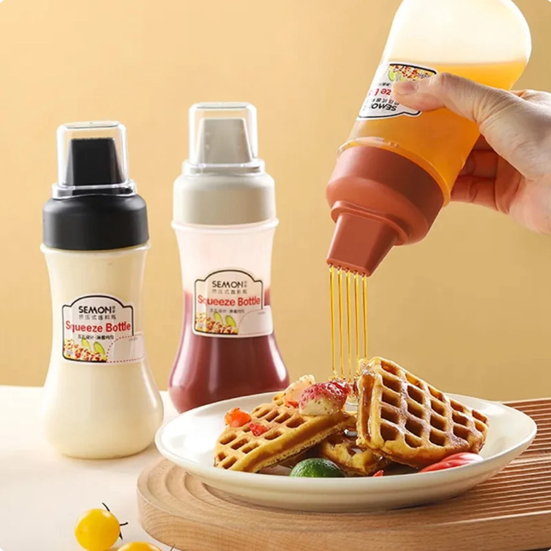 5-Hole Condiment Squeeze Bottl - огляд і ціна Sauce Squeeze Bottle