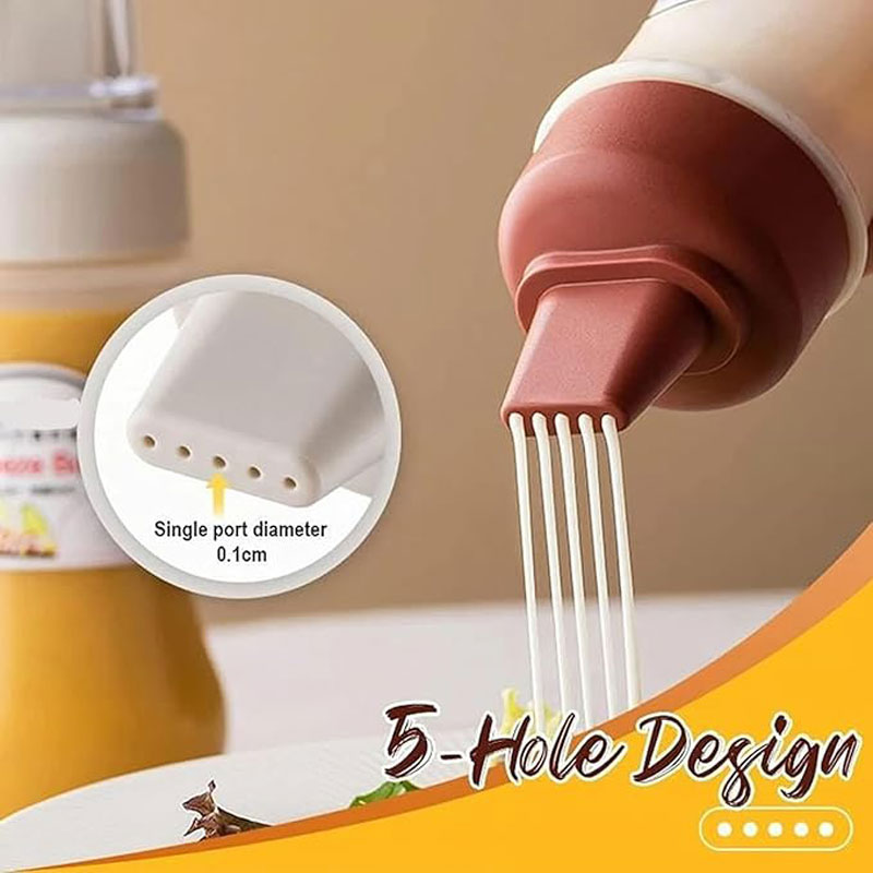5-Hole Condiment Squeeze Bottl - огляд і ціна Sauce Squeeze Bottle