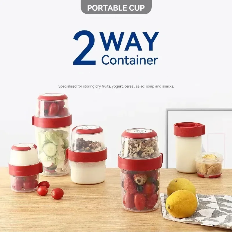 Double-layer Sealed Compartmen - огляд і ціна Meal Prep Yogurt Containers