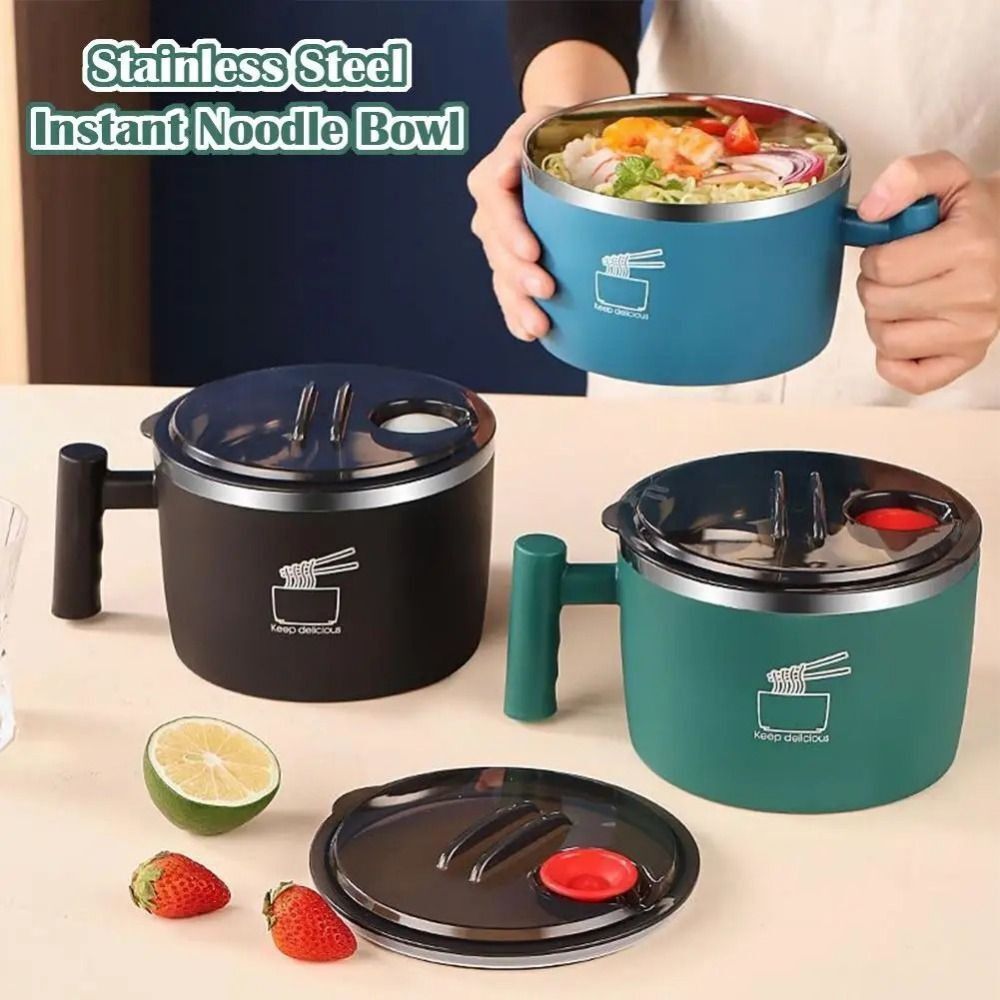 Portable Stainless Steel Ramen - огляд і ціна Meal Prep Soup