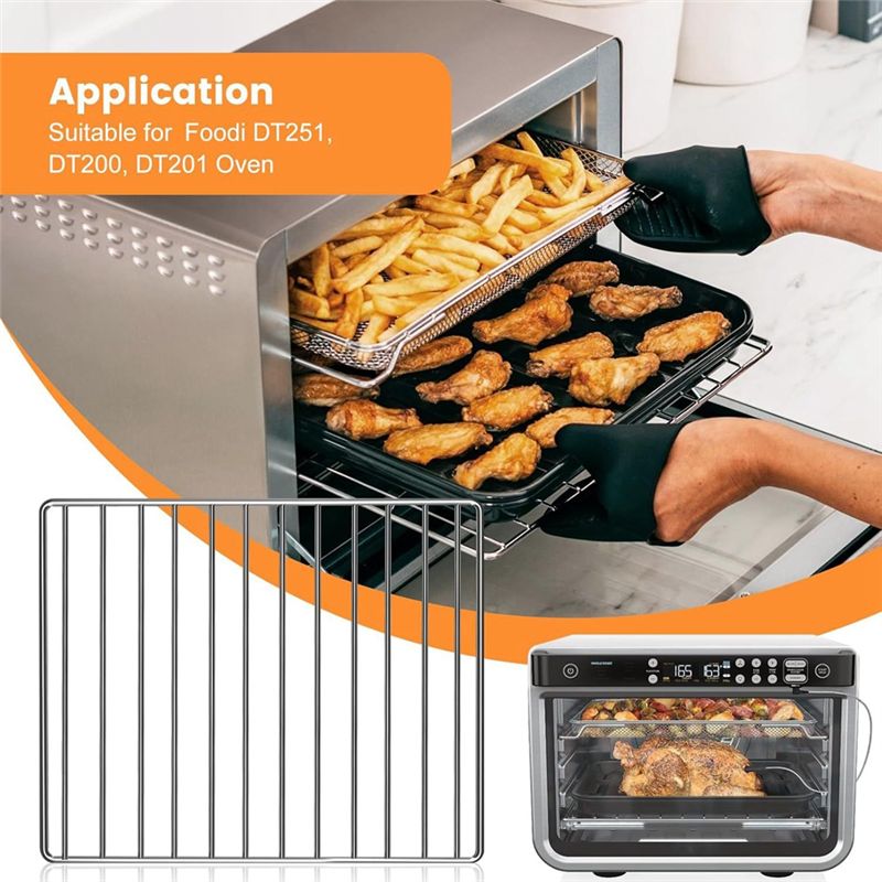 ABVJ-Air Fryer Rack For Ninja  - огляд і ціна Ninja Air Fryer Dt201