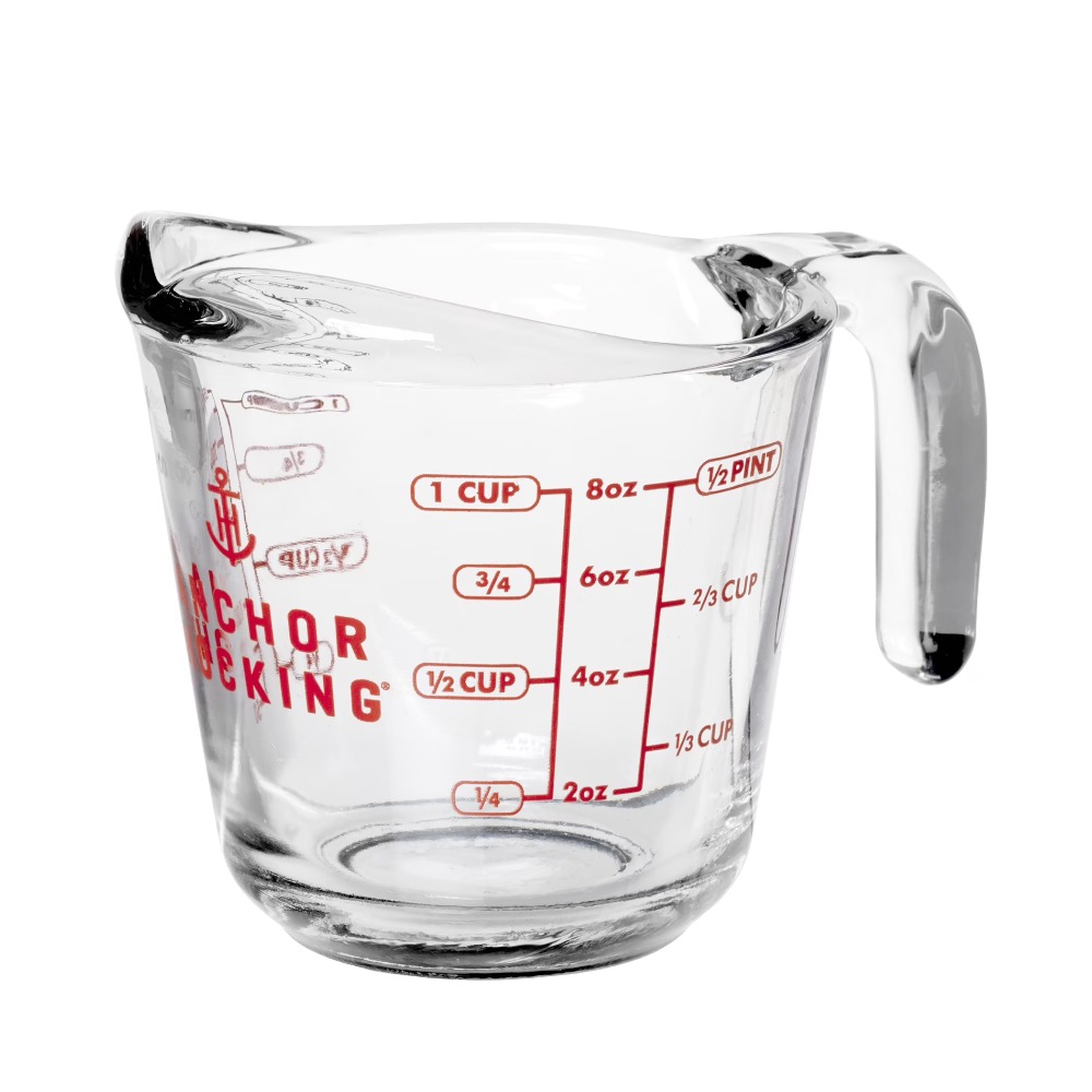 2-Pack Glass Measuring Cups Se - огляд і ціна Meal Prep Glass