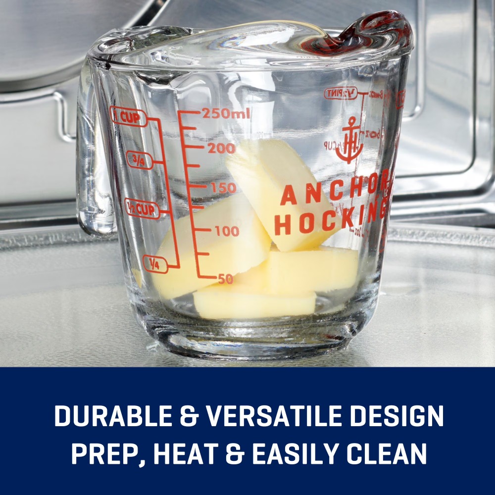 2-Pack Glass Measuring Cups Se - огляд і ціна Meal Prep Glass