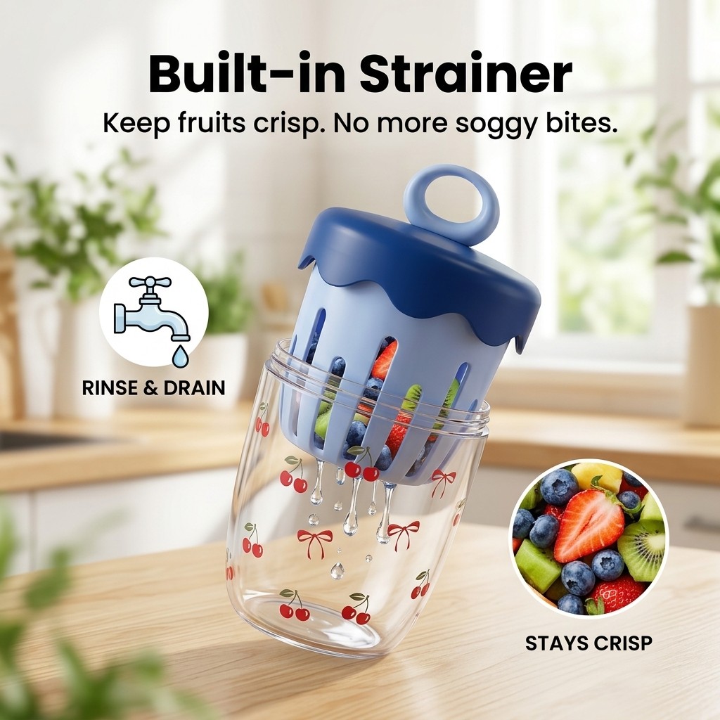 Plastic Salad Cup Fruit Contai - огляд і ціна Meal Prep Yogurt Containers