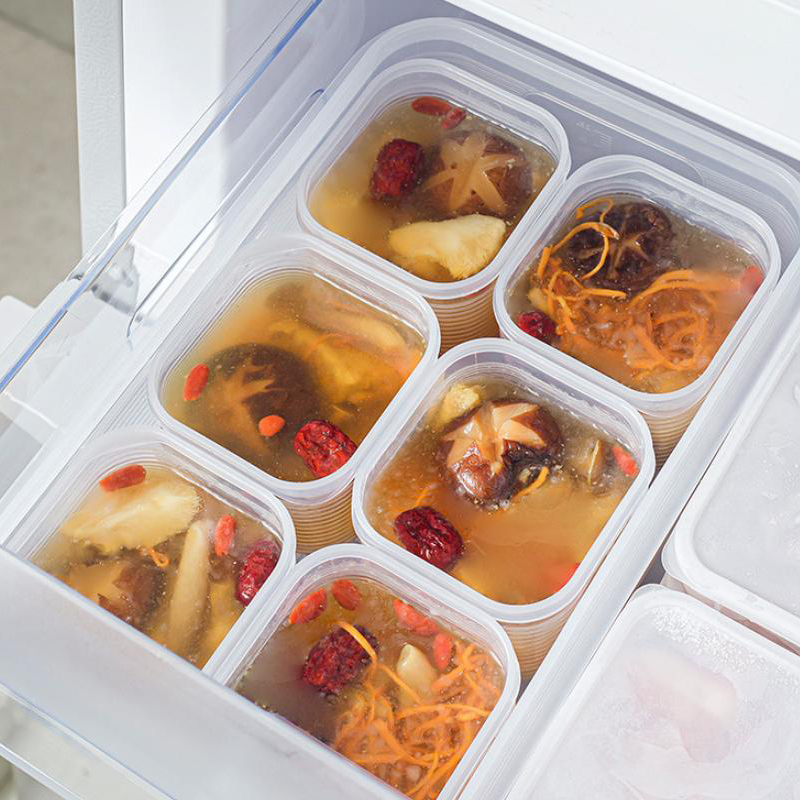 6-Grids Food Storage Container - огляд і ціна Meal Prep Jar