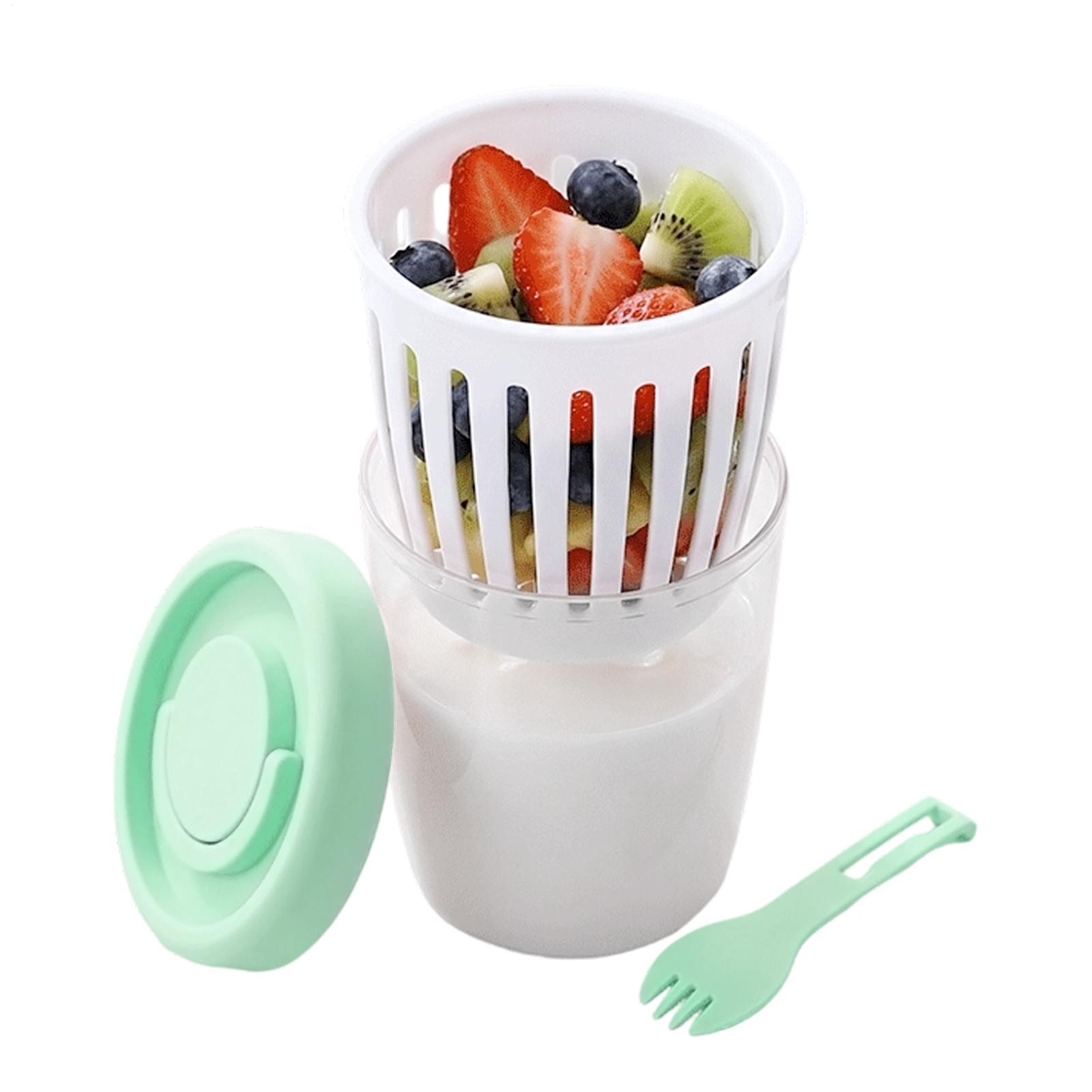 Yogurt Cups With Lids Double W - огляд і ціна Meal Prep Jar