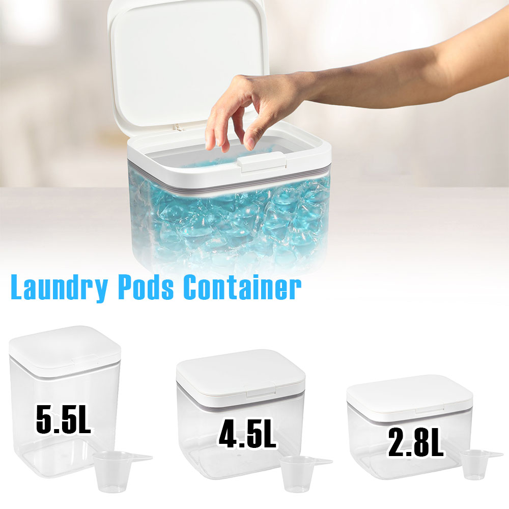 Laundry Pods Container 2.8L/4. - огляд і ціна Meal Prep Jar