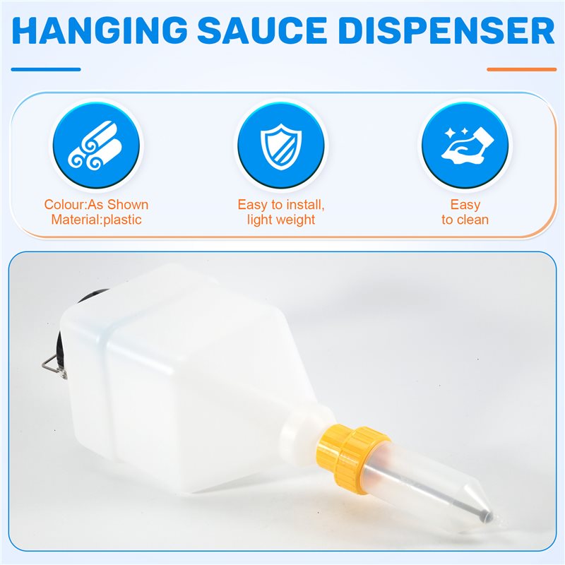 AB47-5.5L Sauce Bottle Squeeze - огляд і ціна Sauce Squeeze Bottle