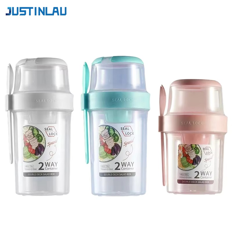 JUSTINLAU Portable Fitness Wei - огляд і ціна Meal Prep Jar