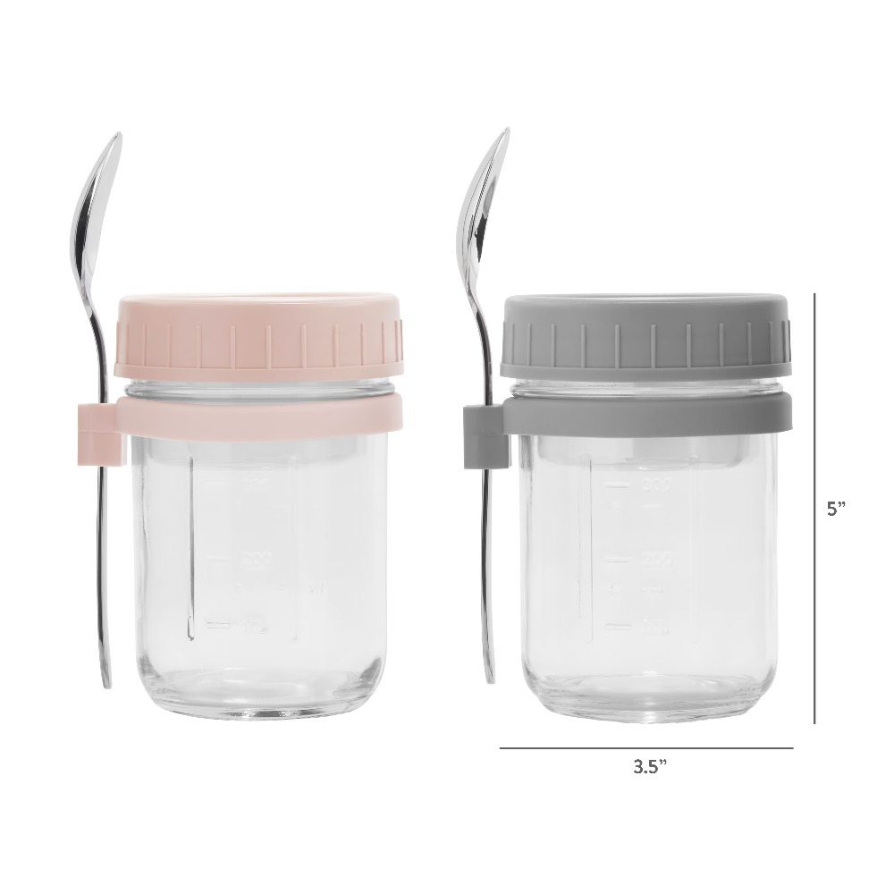 Portable Overnight Oats Food J - огляд і ціна Meal Prep Glass