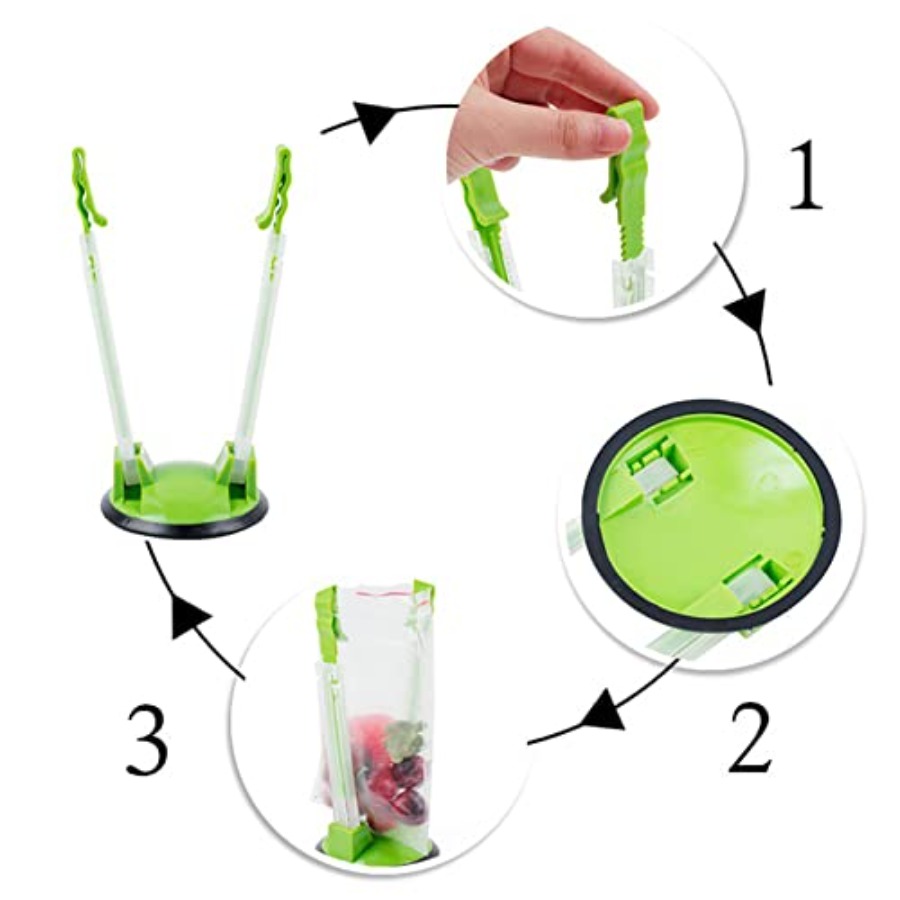 Baggy Rack - 8 Pack,Food Stora - огляд і ціна Meal Prep Ziploc
