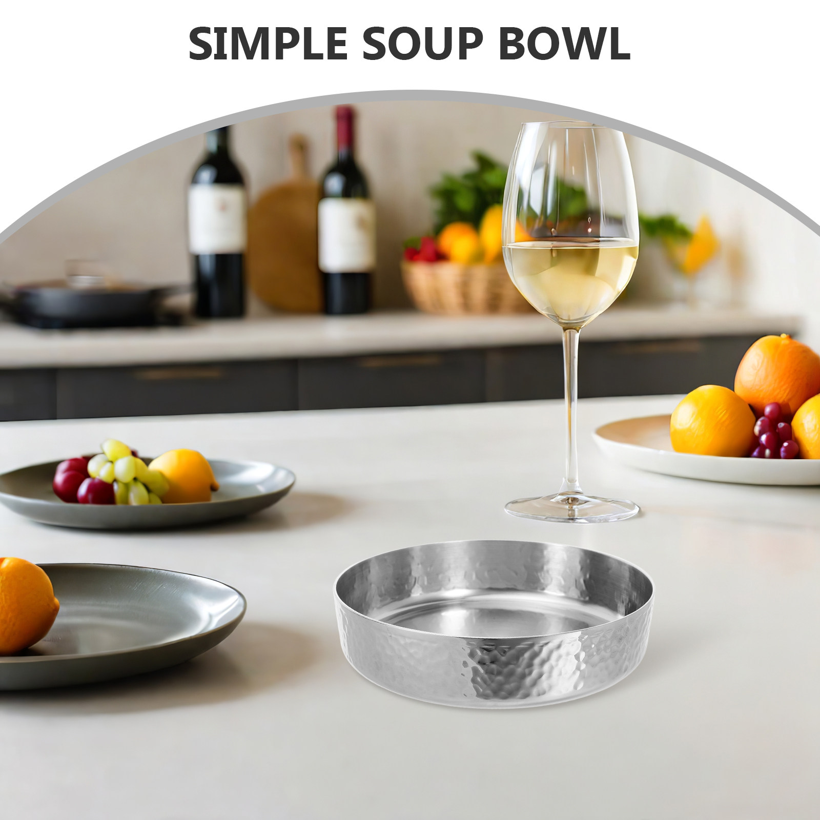 Stainless Steel Soup Bowl Hamm - огляд і ціна Meal Prep Soup
