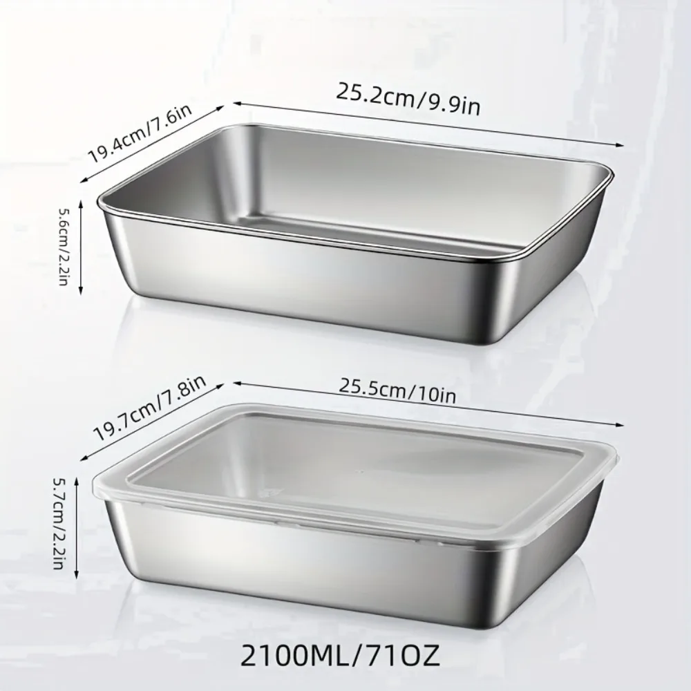 5-Piece Stainless Steel Food S - огляд і ціна Meal Prep Glass
