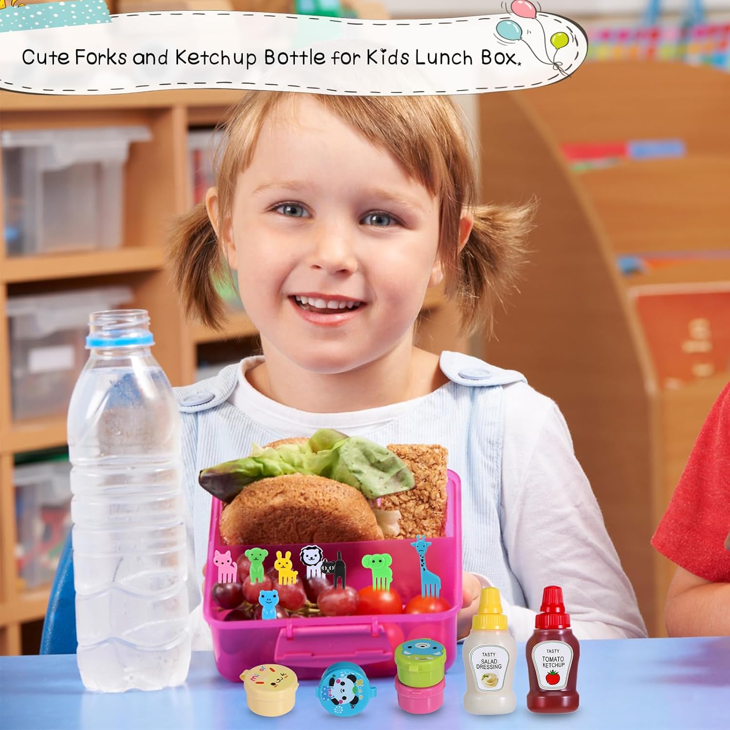 Kids Bento Lunch Box Accessori - огляд і ціна Sauce Squeeze Bottle