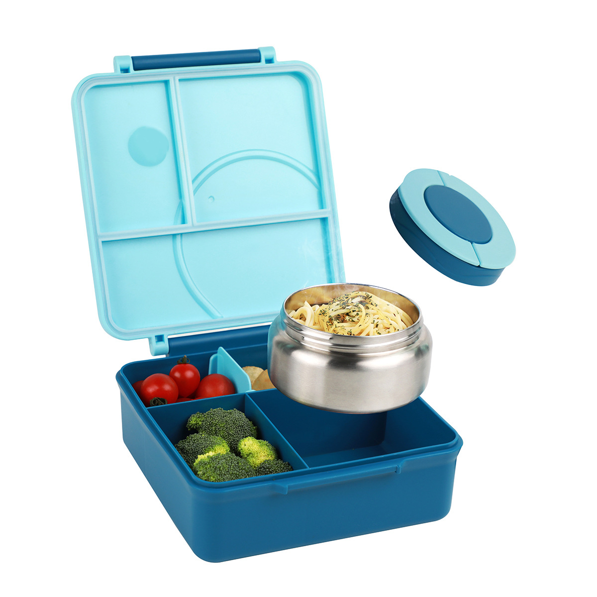 Four-Grid Lunch Box With Insul - огляд і ціна Meal Prep Soup
