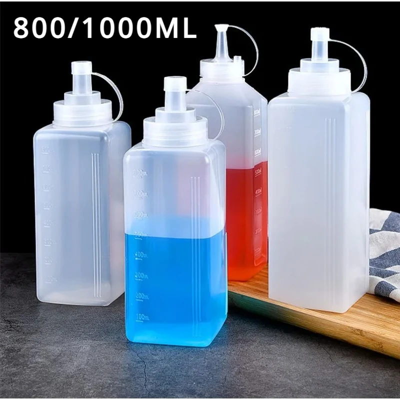 Large Caliber Dustproof Squeez - огляд і ціна Sauce Squeeze Bottle