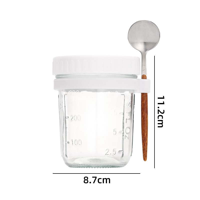 Overnight Oats Container with  - огляд і ціна Meal Prep Yogurt Containers