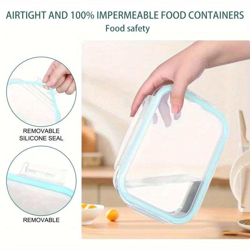 16pcs Sealed Glass Food Storag - огляд і ціна Meal Prep Glass