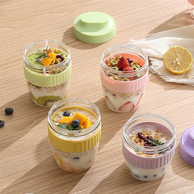 480/570ml Breakfast Cup Portab - огляд і ціна Meal Prep Yogurt Containers