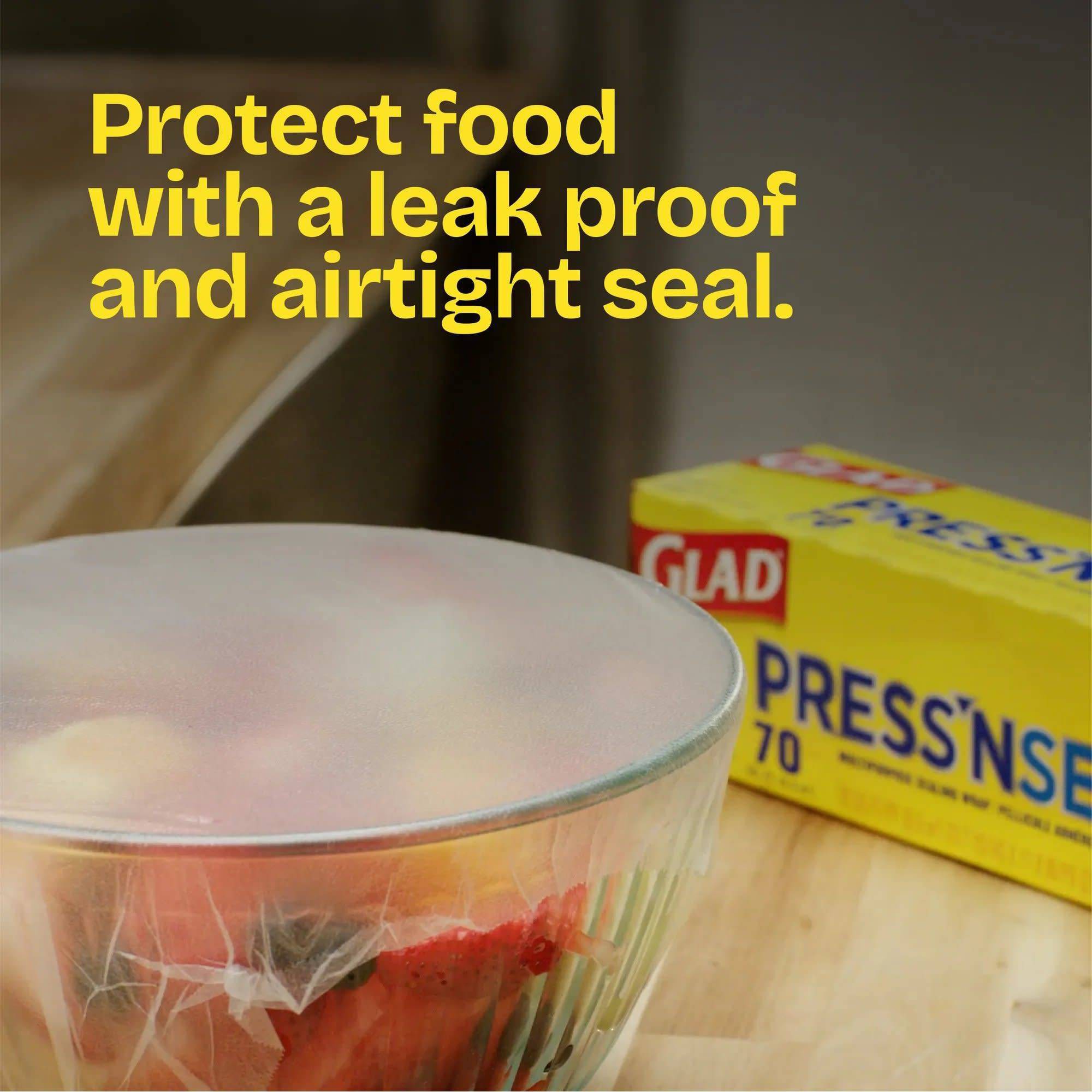 Transparent Self Sealing Plast - огляд і ціна Meal Prep Wraps