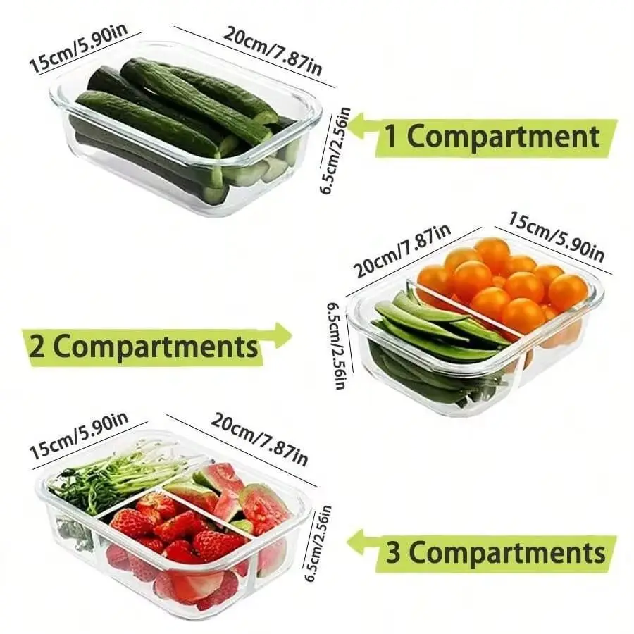 yesGlass Food Storage Containe - огляд і ціна Meal Prep Glass