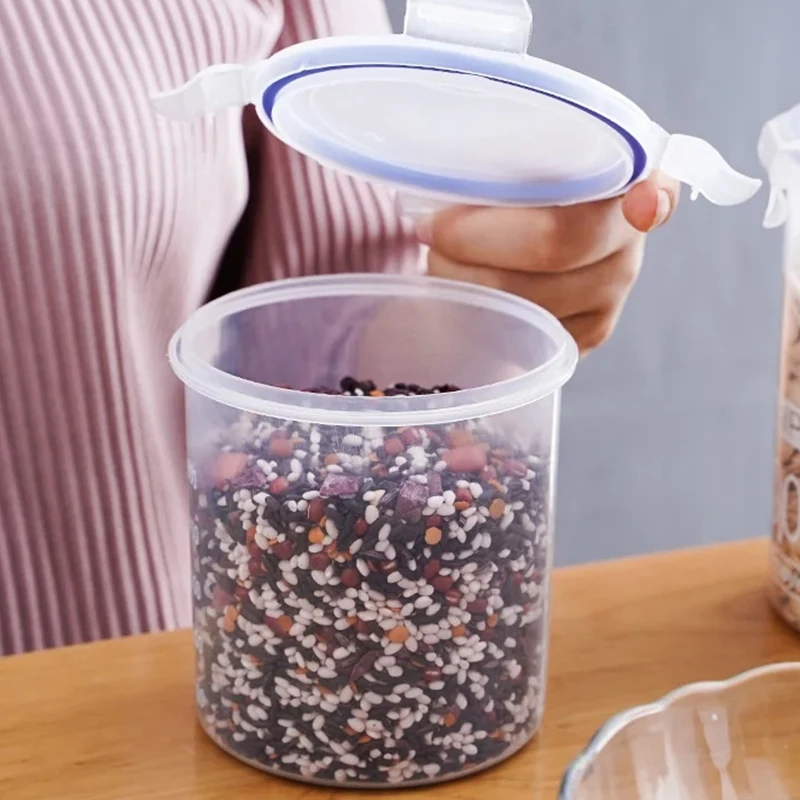 1/4PCS Sealed Jars With Scale  - огляд і ціна Meal Prep Jar